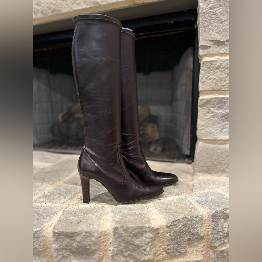Women's Cole Haan Leather Knee High Fashion Boots